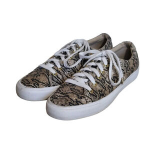 Keds Jump Kick Black Cream‎ Snake Print Sneakers